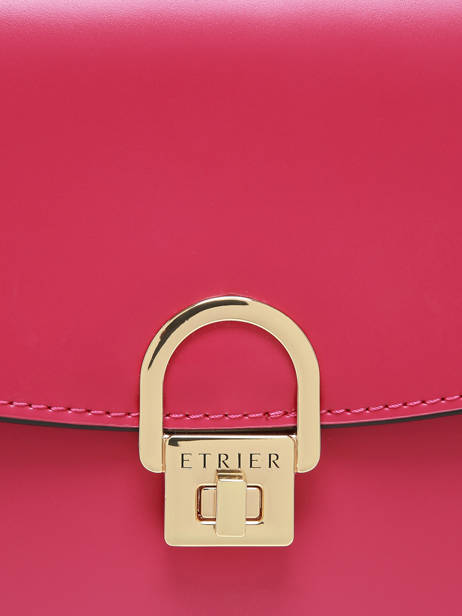 Cross Body Tas Altair Leder Etrier Roze altair EALA134X ander zicht 5